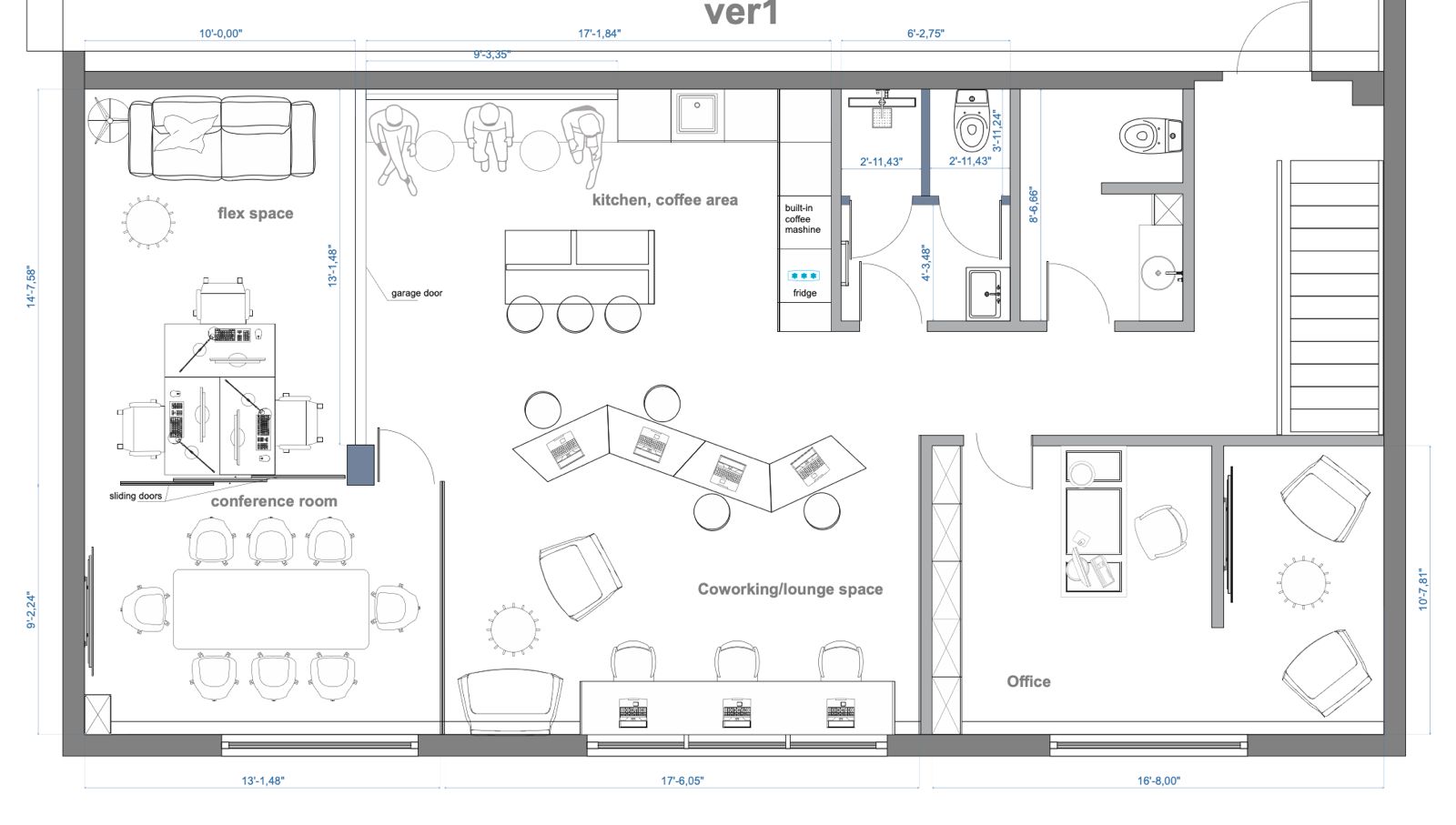 CASA 38 floor plan drawing
